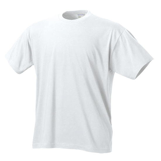 Футболка под сублимацию сэндвич унисекс белая (4XL) 56 (1/70)