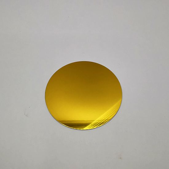 Вкладыш для медали 25мм (золото глянец SU21) (10)